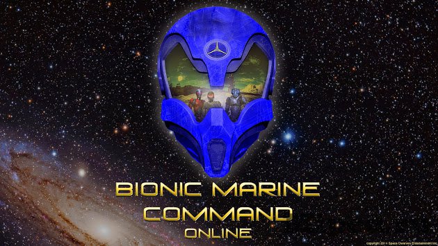 Bionic Marine Command Online helmet promotional artwork